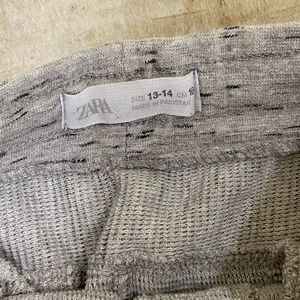 Zara gray sweatpants!